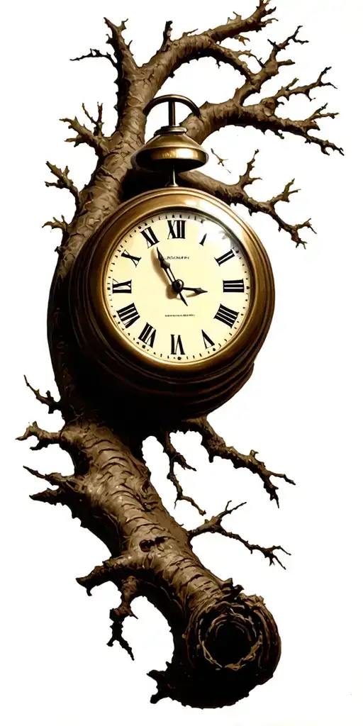 Clock And Tree Branch