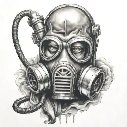 Scary Gas Mask