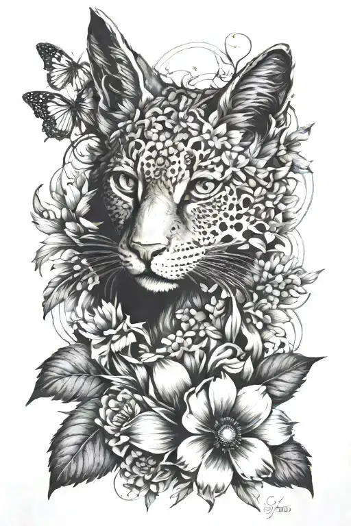 Flower Animal Shadow