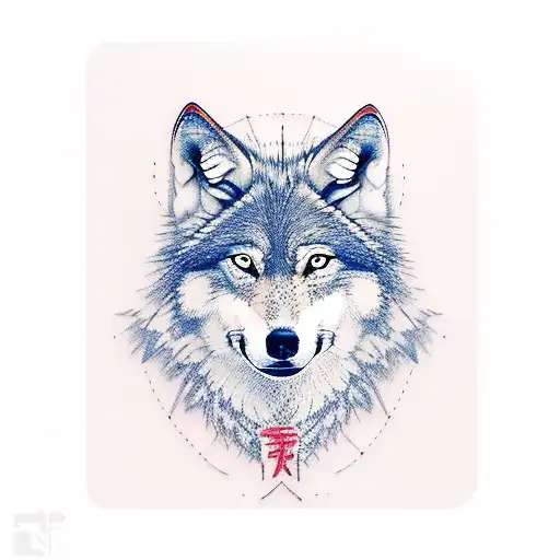 Wolf Red Tailed Haek