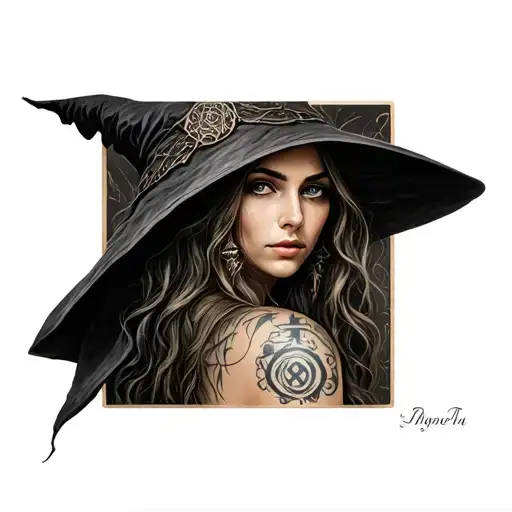 Witch With Runes
