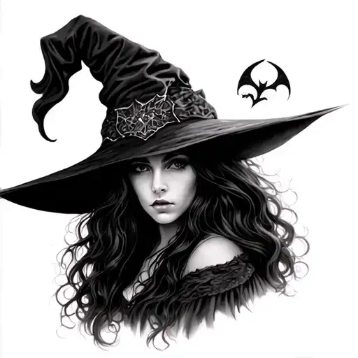 Witch With Long Hair
