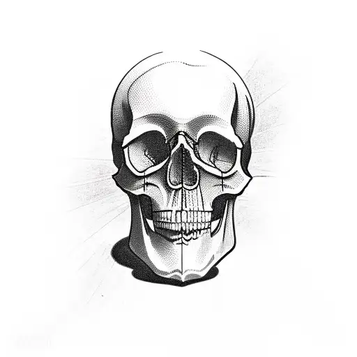 Skull With Microphone