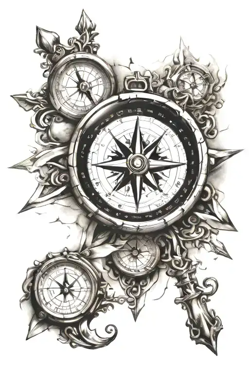 Compass Surrounded