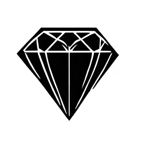 Diamond Shaped Line Outlining