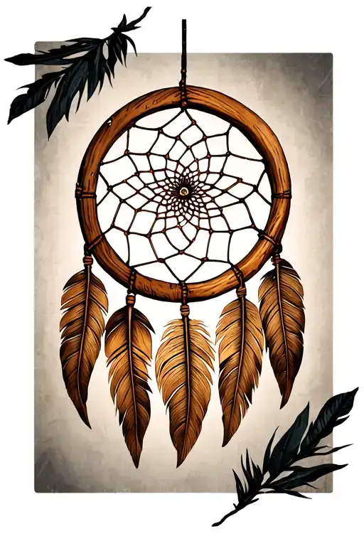Wooden Dreamcatcher