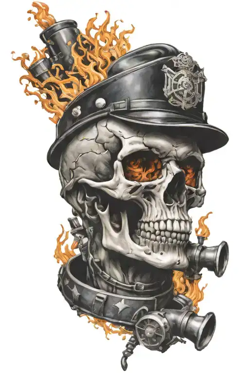 Skull And Fire Brigade