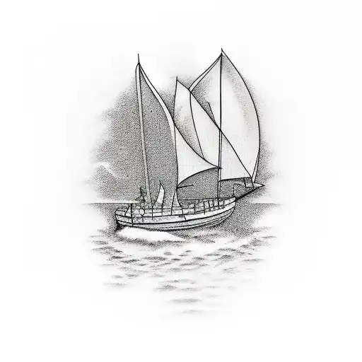 Boat Going Through Water