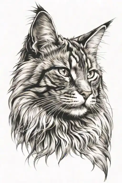 Maine Coon Cat