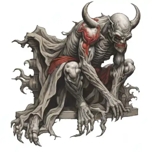 Headless Demon Kneeling