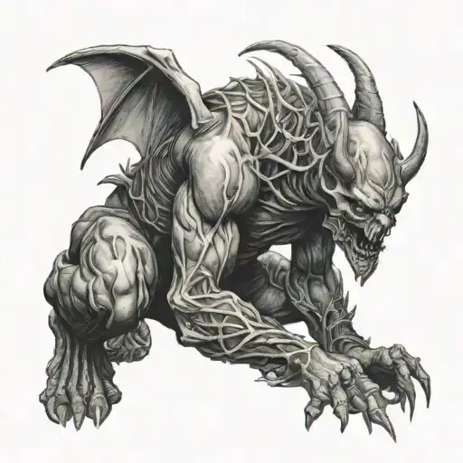 Headless Demon Kneeling