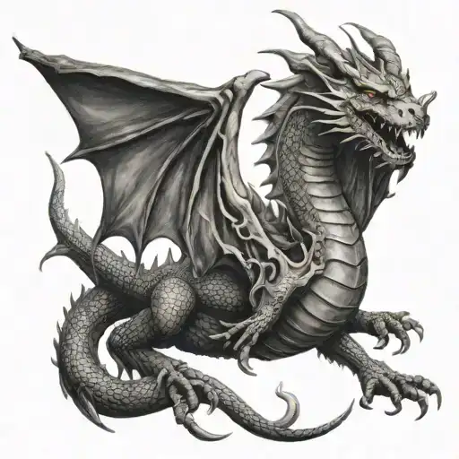 Black Dragon Smoking Cigarettes