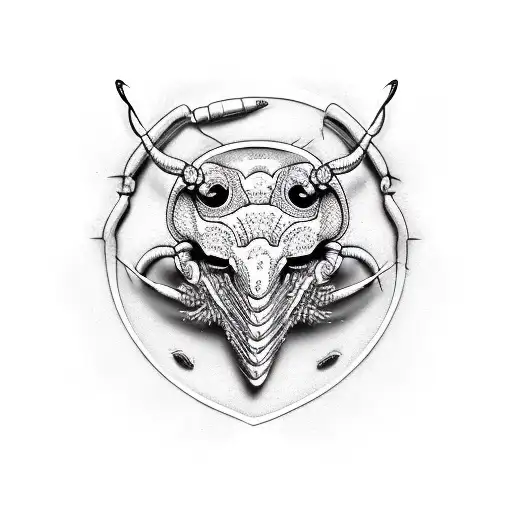 Scorpion With Colours