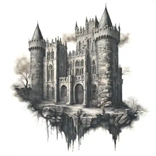 Castle Gothic Towers Dark