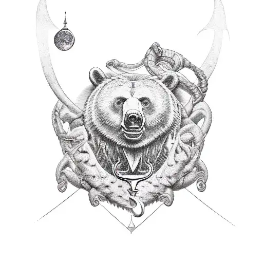 Bear Moon Anchor