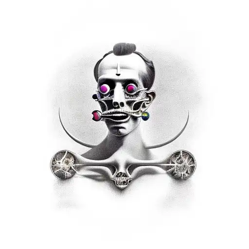 Creepy In The Style Of Salvador Dali