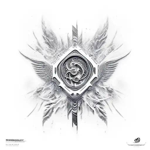 Wind Over Heaven Chinese Symbol