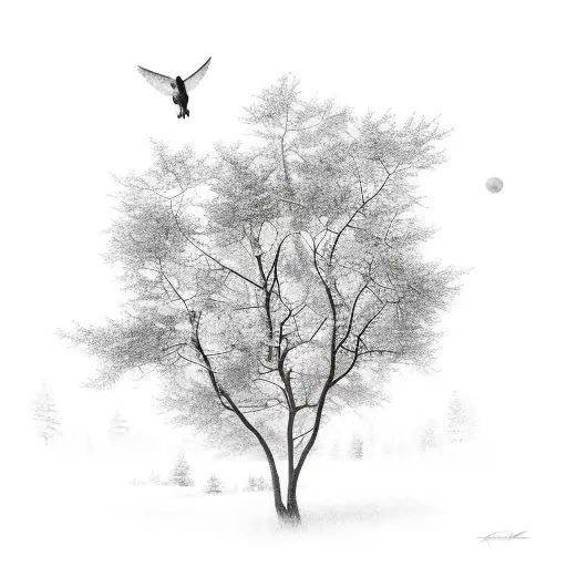 Tree Branches That Go Over Shoulder