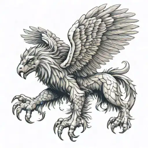 Babylonian Eagle Lion Hybrid