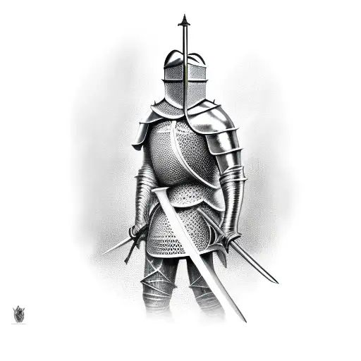 Knight With Sword