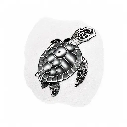 Small Sea Turtle