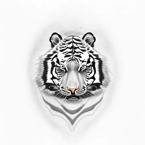 Tiger Head That Looks Like Pig Head