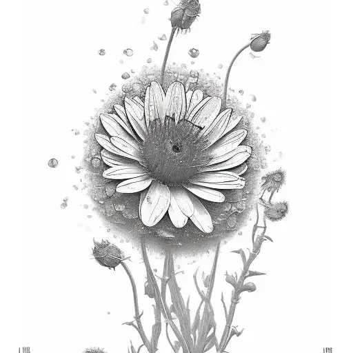 Thin Color Wildflower Birthflower May June February