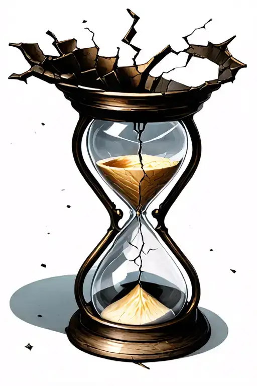 Cracked Hourglass