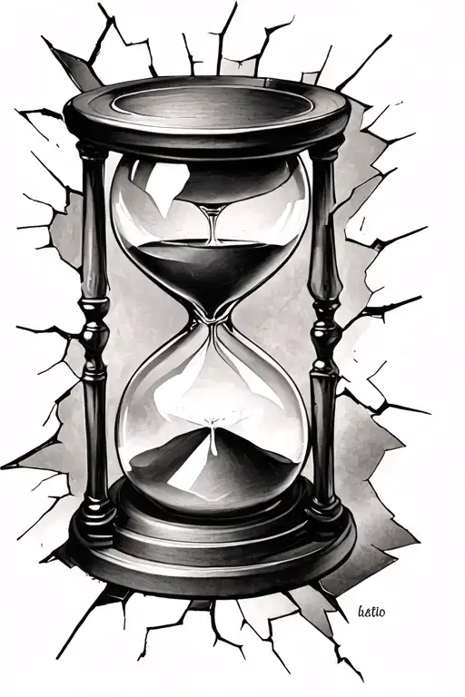 Cracked Hourglass