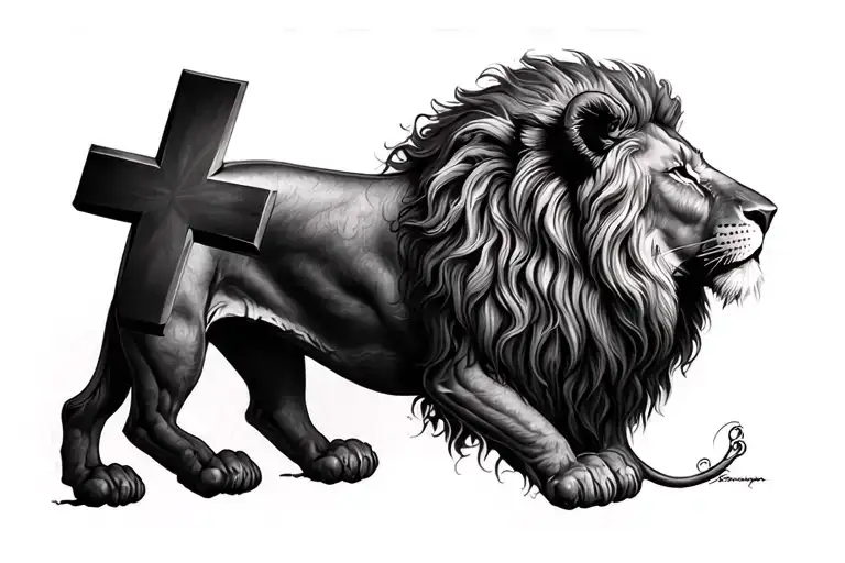 Lion Cross