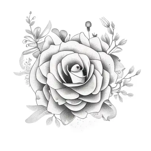 Floral Collage But Masculine