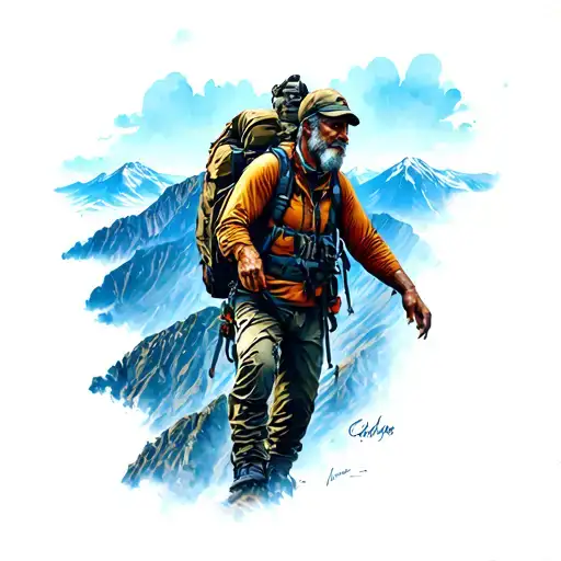 Corsican Mountain Murk Hiker