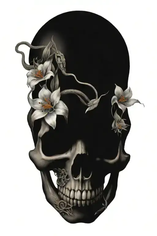 Snake Skull Flowers