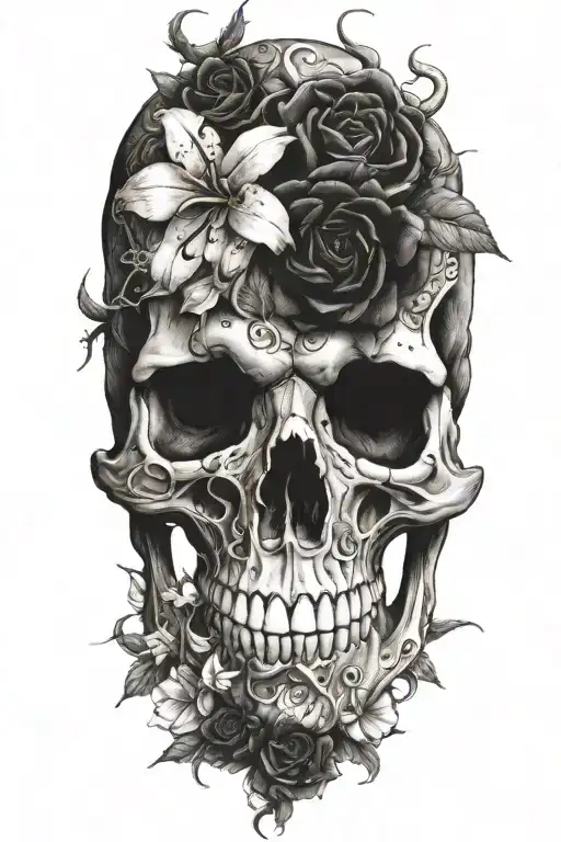 Snake Skull Flowers