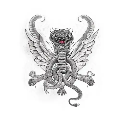 Mayan Snake Quezacoatl