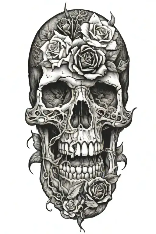 Snake Skull Flowers