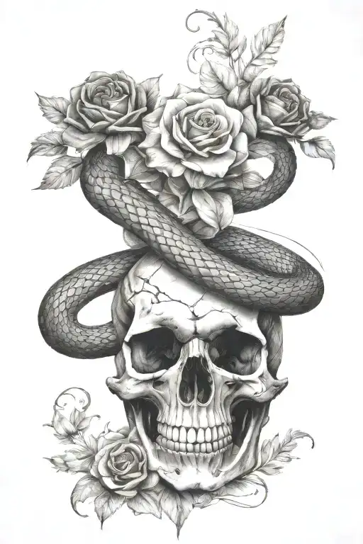 Snake Skull Flowers