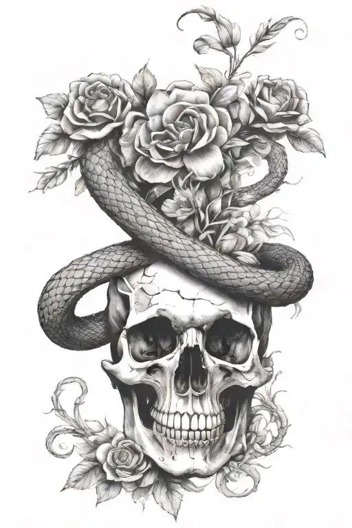 Snake Skull Flowers