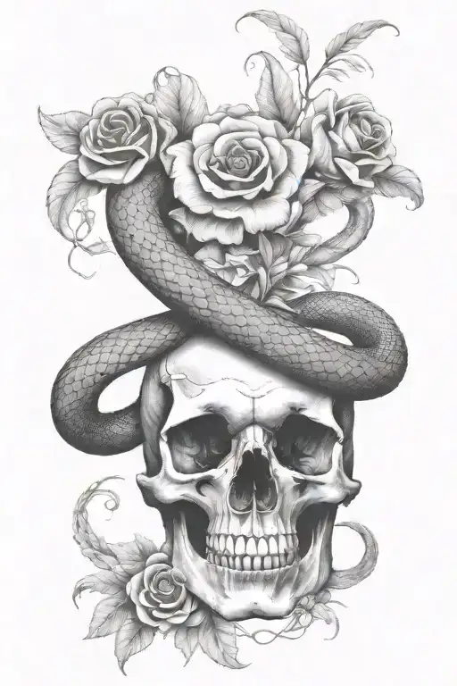 Snake Skull Flowers