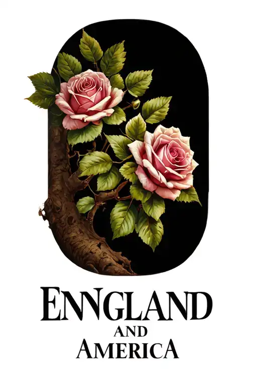 England And America Willow Tree Roses