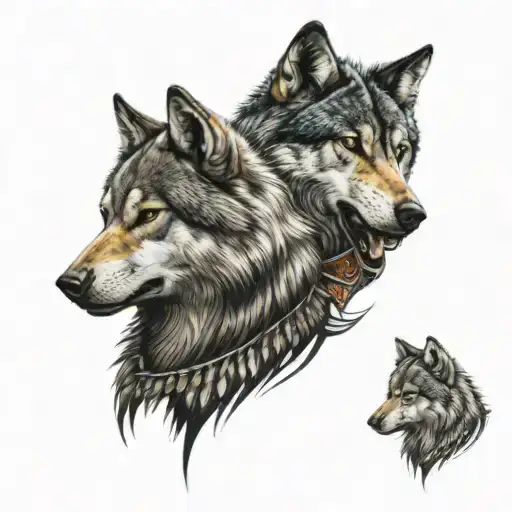 Fight Wolf Vs Indian Girl