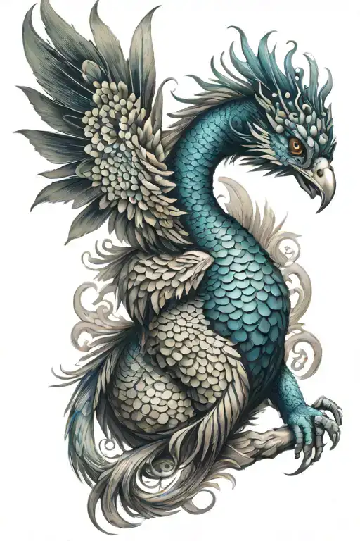 Peacock Dragon