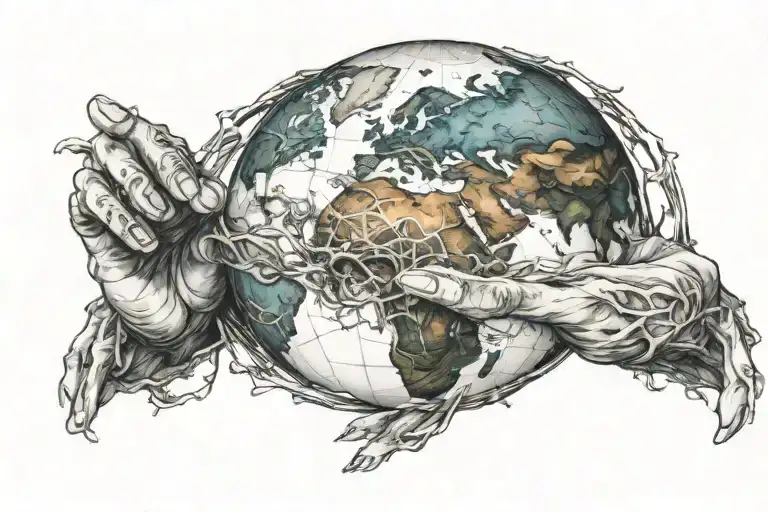 Atlas Holding The Earth