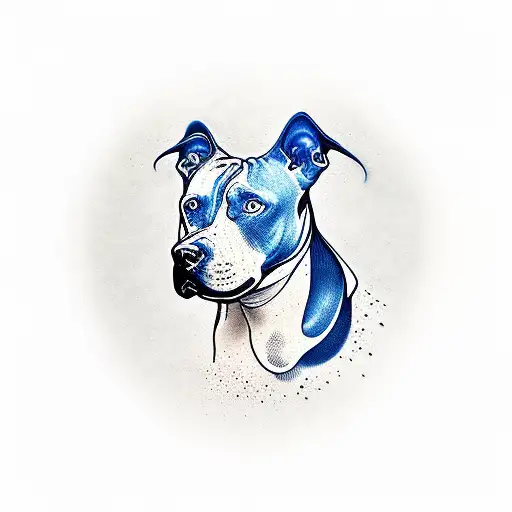 Americana Pitbull Blue