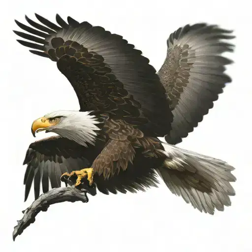 Eagle Flying