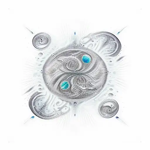 Water Droplet Into Ripple