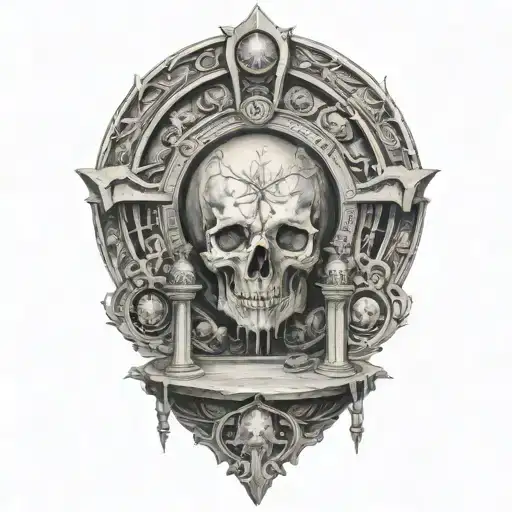 Sacrifical Altar Surrounded