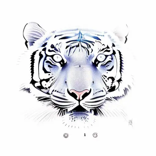 Tiger Con Ojos Azules