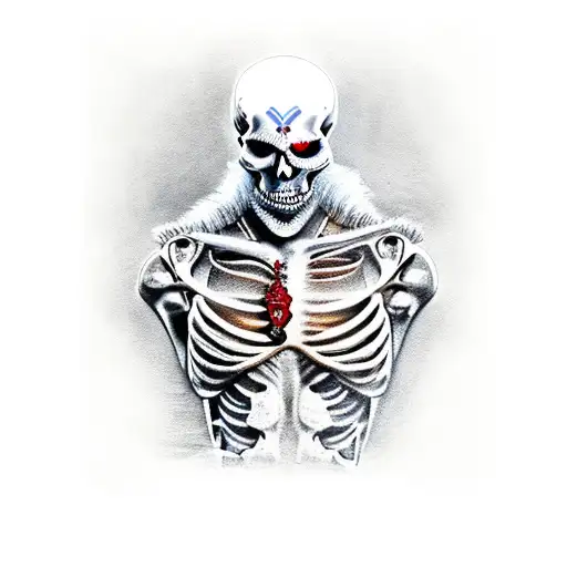 Skeleton With Kratos