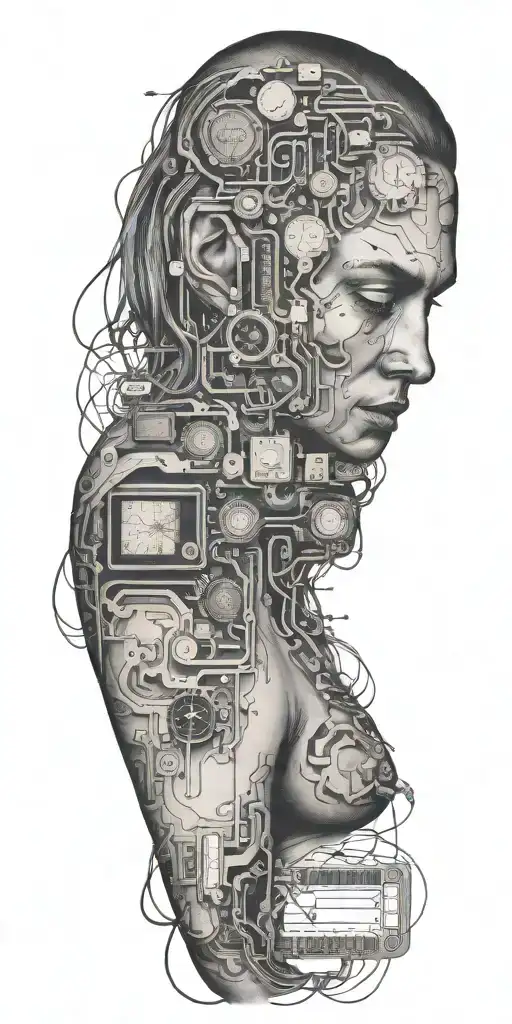 Computer Code Flowing